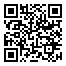 QRコードで郵便番号と住所を表示しています。