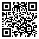 QRコードで郵便番号と住所を表示しています。