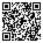 QRコードで郵便番号と住所を表示しています。