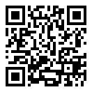 QRコードで郵便番号と住所を表示しています。