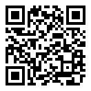 QRコードで郵便番号と住所を表示しています。
