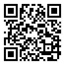 QRコードで郵便番号と住所を表示しています。