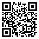 QRコードで郵便番号と住所を表示しています。