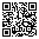 QRコードで郵便番号と住所を表示しています。