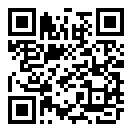 QRコードで郵便番号と住所を表示しています。