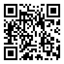 QRコードで郵便番号と住所を表示しています。