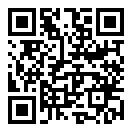 QRコードで郵便番号と住所を表示しています。