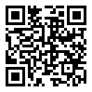 QRコードで郵便番号と住所を表示しています。
