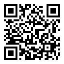 QRコードで郵便番号と住所を表示しています。
