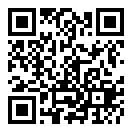 QRコードで郵便番号と住所を表示しています。