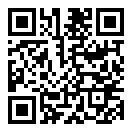 QRコードで郵便番号と住所を表示しています。