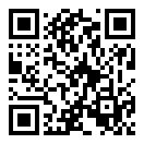 QRコードで郵便番号と住所を表示しています。