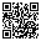 QRコードで郵便番号と住所を表示しています。