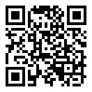 QRコードで郵便番号と住所を表示しています。