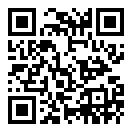 QRコードで郵便番号と住所を表示しています。