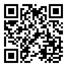 QRコードで郵便番号と住所を表示しています。