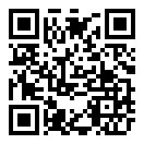 QRコードで郵便番号と住所を表示しています。