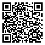 QRコードで郵便番号と住所を表示しています。