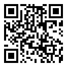QRコードで郵便番号と住所を表示しています。