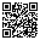 QRコードで郵便番号と住所を表示しています。