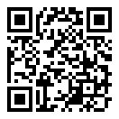 QRコードで郵便番号と住所を表示しています。