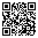 QRコードで郵便番号と住所を表示しています。