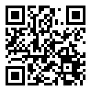 QRコードで郵便番号と住所を表示しています。