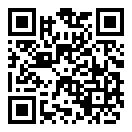 QRコードで郵便番号と住所を表示しています。