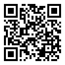 QRコードで郵便番号と住所を表示しています。