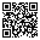 QRコードで郵便番号と住所を表示しています。