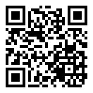 QRコードで郵便番号と住所を表示しています。