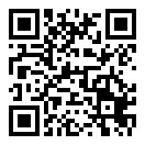 QRコードで郵便番号と住所を表示しています。