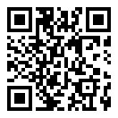 QRコードで郵便番号と住所を表示しています。