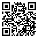QRコードで郵便番号と住所を表示しています。