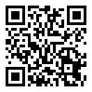 QRコードで郵便番号と住所を表示しています。