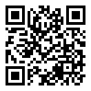 QRコードで郵便番号と住所を表示しています。