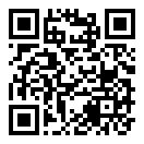 QRコードで郵便番号と住所を表示しています。