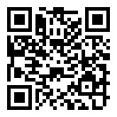 QRコードで郵便番号と住所を表示しています。