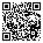 QRコードで郵便番号と住所を表示しています。