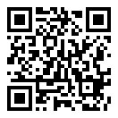 QRコードで郵便番号と住所を表示しています。