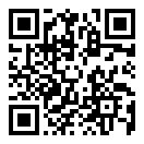 QRコードで郵便番号と住所を表示しています。