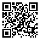 QRコードで郵便番号と住所を表示しています。〒324-0065  栃木県大田原市岡