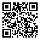 QRコードで郵便番号と住所を表示しています。〒420-0064  静岡県静岡市葵区本通