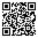 QRコードで郵便番号と住所を表示しています。〒509-7322  岐阜県中津川市飯沼