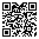 QRコードで郵便番号と住所を表示しています。〒703-8206  岡山県岡山市中区賞田