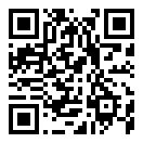 QRコードで郵便番号と住所を表示しています。〒874-0916  大分県別府市中須賀本町