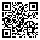 QRコードで郵便番号と住所を表示しています。